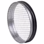 Nippel m/gitter Ø200
