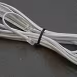 Kabel m/RJ10-kontakt, 12 m