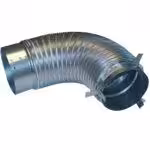 Ventilfeste m/alukanal 0,6mØ125/125