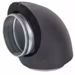 Kortbend 90 gr N/N iso t19 Ø125