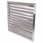 Uteluftinntak vegg Alu 600x600