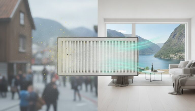 Hva er F7 filter? En komplett guide til ventilasjonsfilter for norske hjem