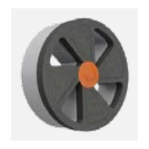Ergovent DM125 – Balancing damper for RONDO & KVADRO 125 models
