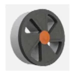 Balancing damper for RONDO 150 model