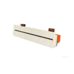 Frameless slot ventilation diffuser ERGOVENT LINEO-PRO PROFILE (90 mm duct conection / 1 slot x 1000 mm x 20 mm / with damper)